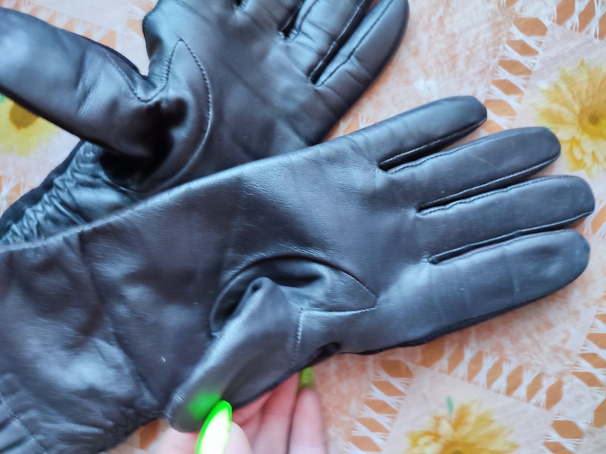 Женские перчатки из натуральной кожи и замши 8 размер