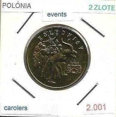 Polónia - - - - - Moedas Comemorativas de 2 Zlotych