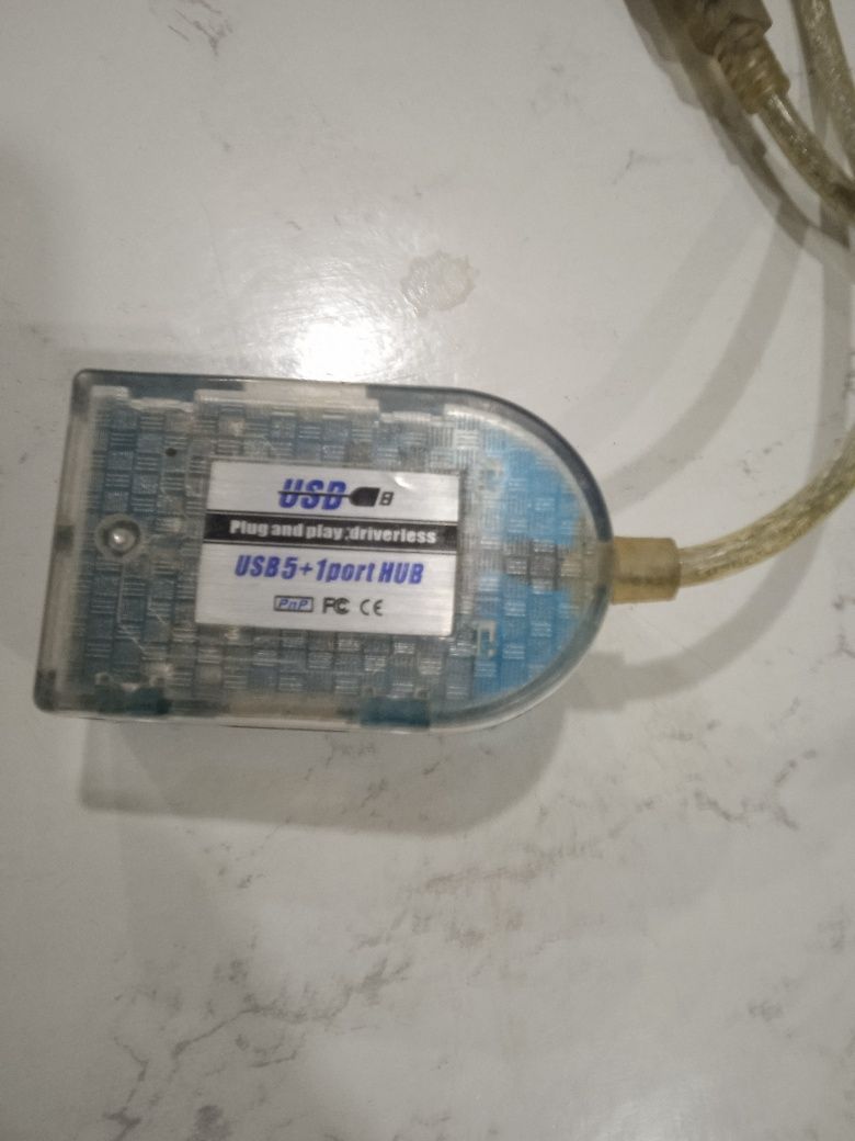 Перехідник USB штекер  зі шнуром