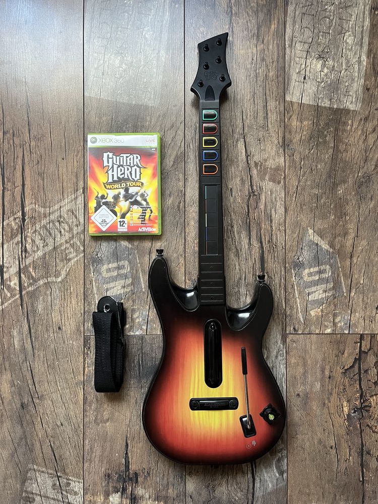 Gitara Guitar Hero World Tour xbox 360 + gra