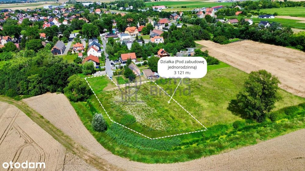 Działka budowlana Żórawina