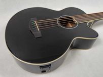 Harley Benton B-35BK-FL bas elektro-akustyczny bezprogowy (fretless)