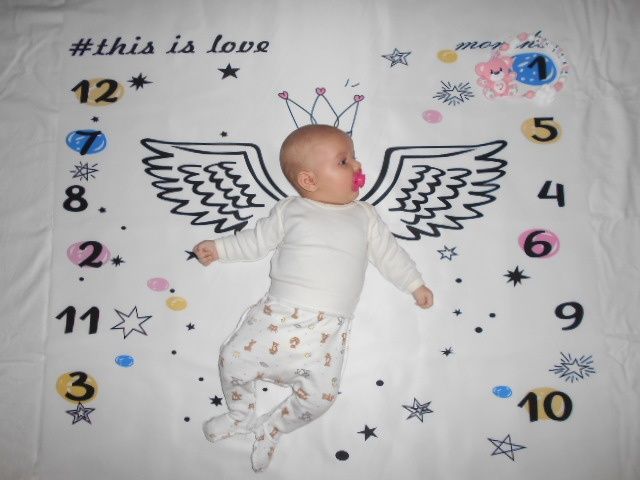 Фотозона,пеленка для фотосесії,фотофон