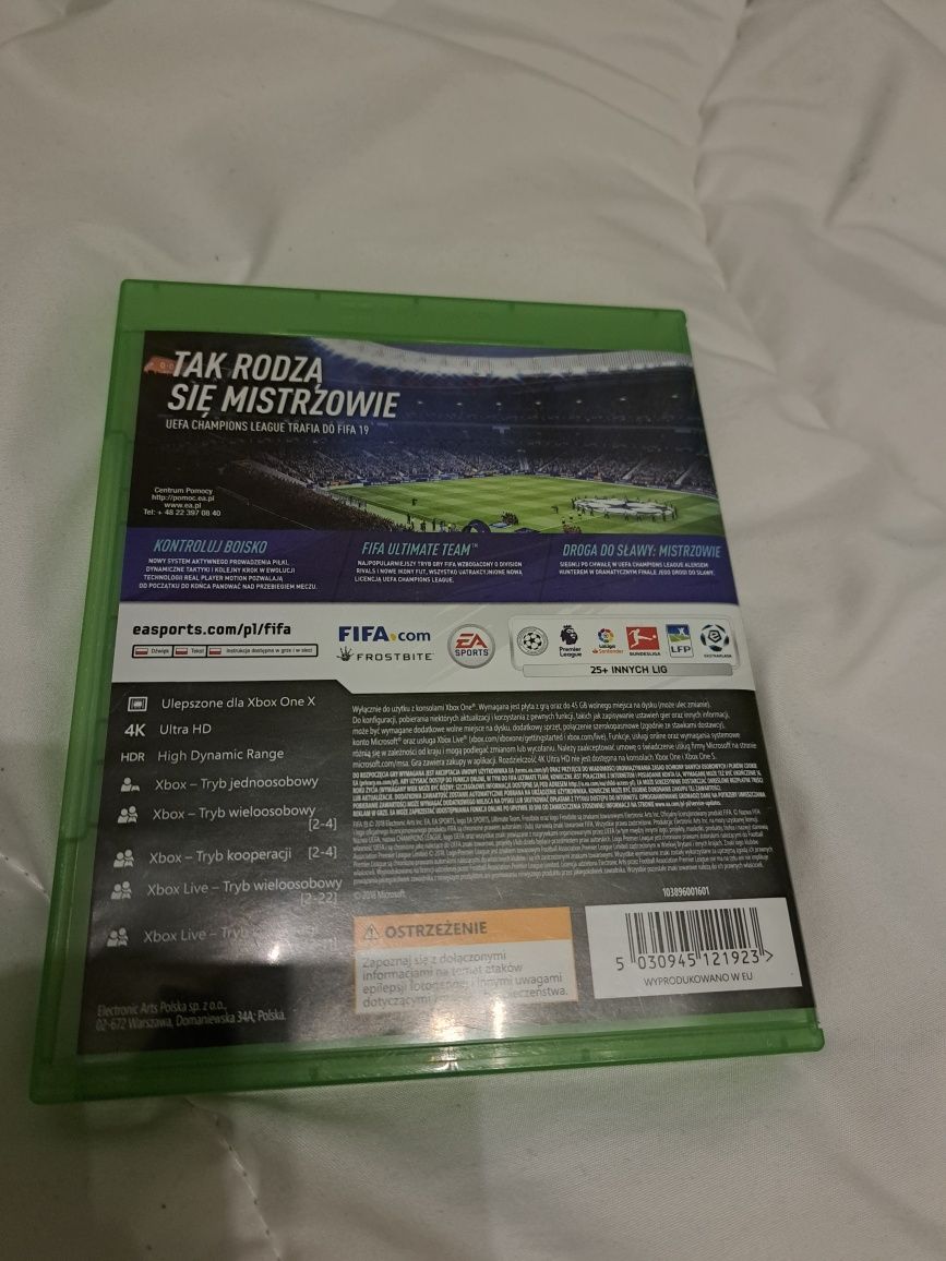 Gra Fifa 19 XboxOne