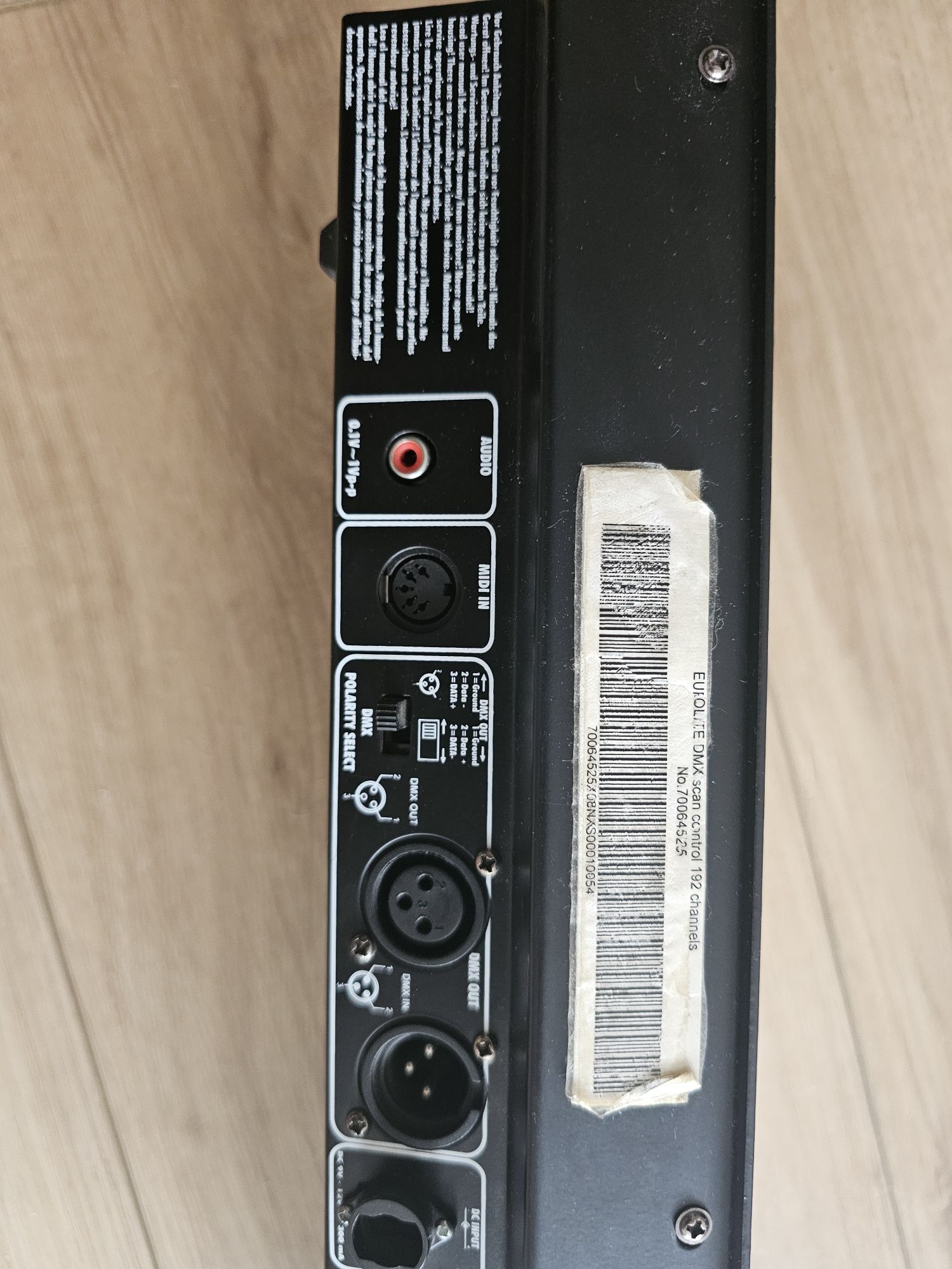 Eurolite dmx scan control 192