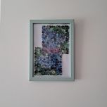 Quadro de quilling feito artesanal Tamanho A4