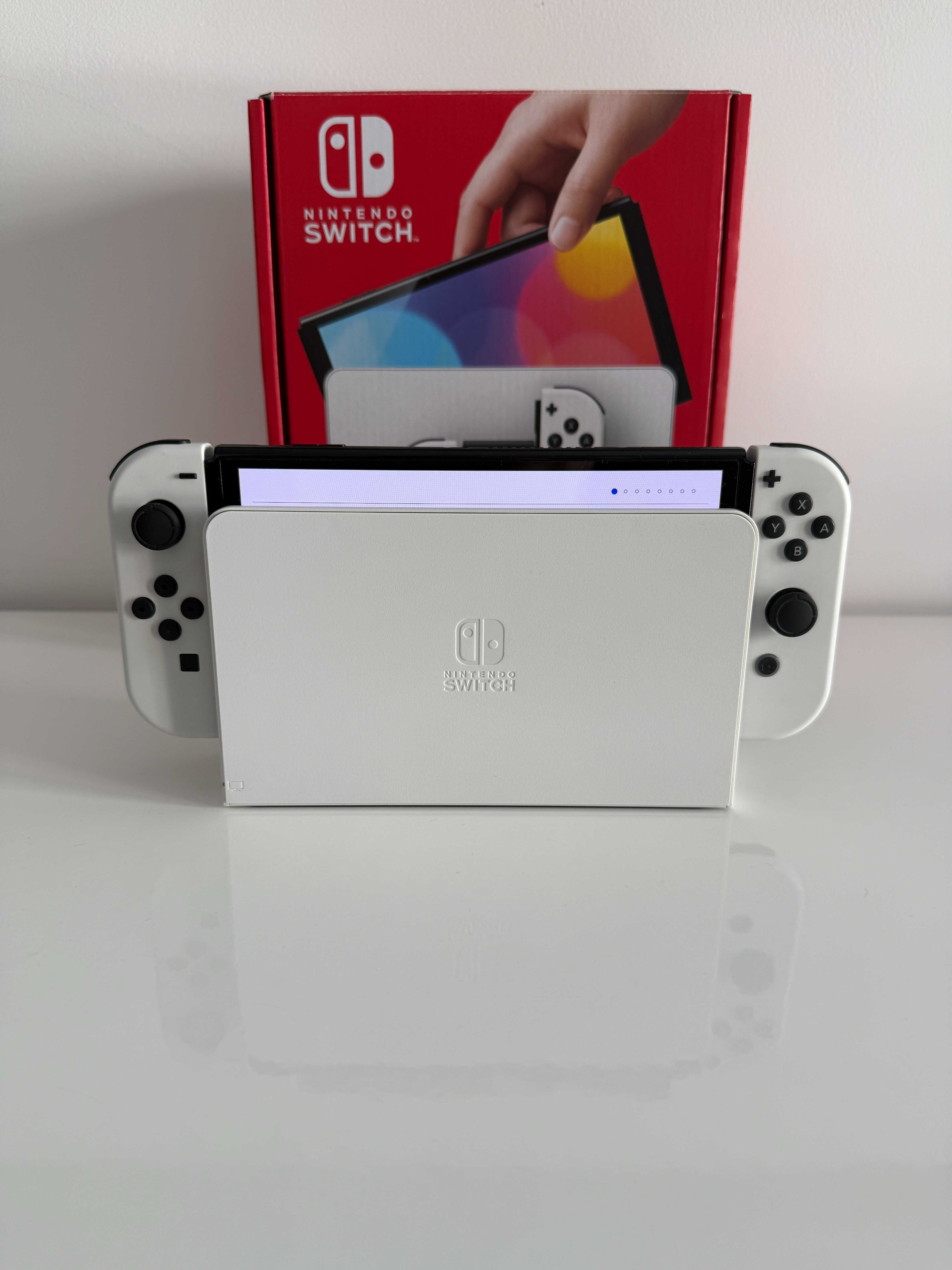 Nintendo Switch OLED (GARANTIA) | Jogo e acessórios