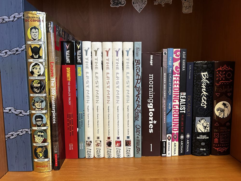 Колекція коміксів DC (+Vertigo), Marvel, Image (комікс)