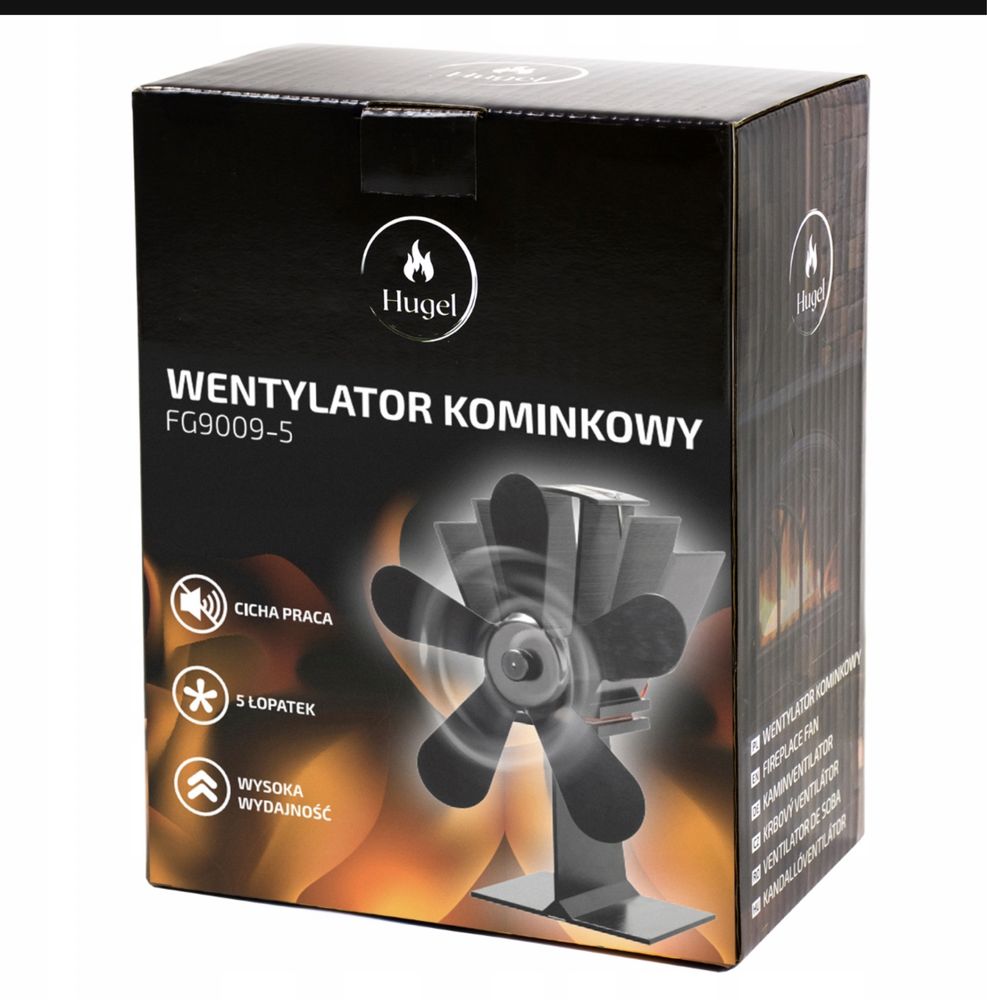 Wetylator Kominkowy Termoelektryczny do Kominka Okazja