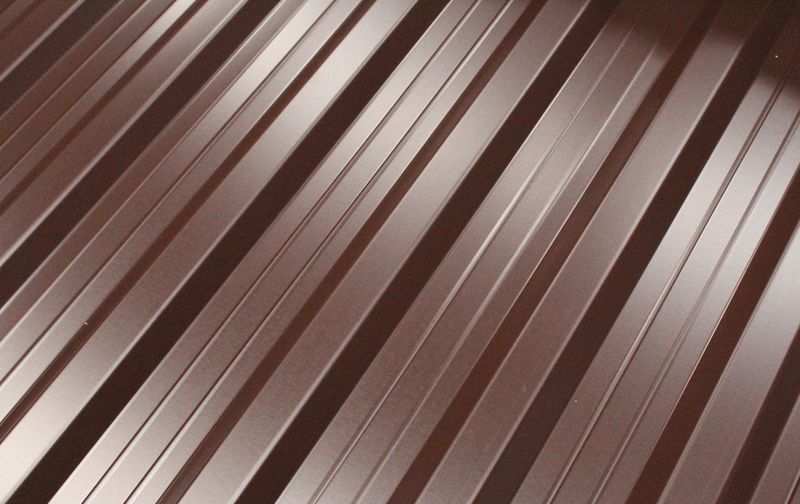 Blacha trapezowa blacho trapez GRAFIT grafitowa brązowa BRUTTO z VAT