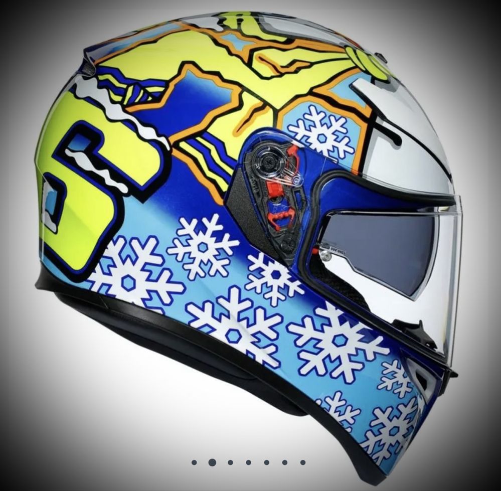 AGV K3 SV valentino rossi modelo winter serie limitada