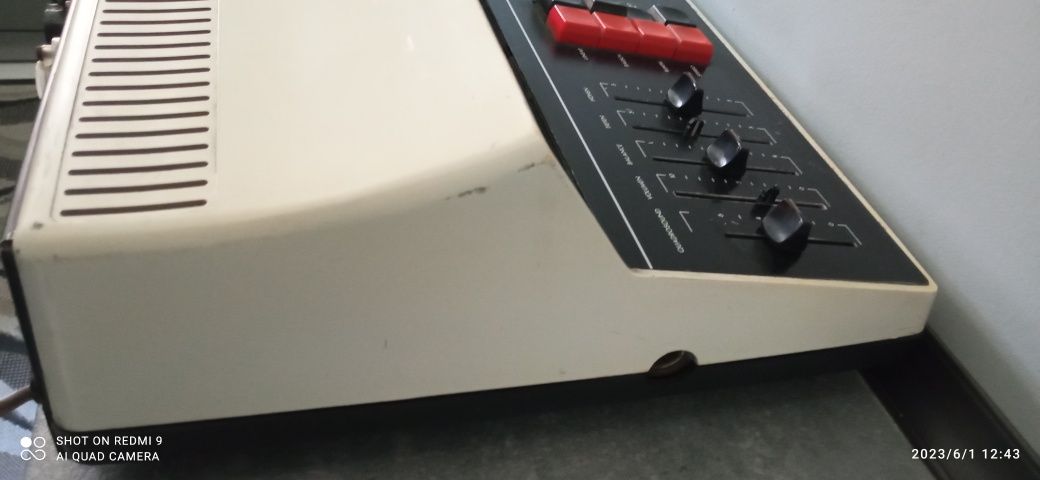 Rzadkość Amplituner Elac 1000 T z 1972/6.