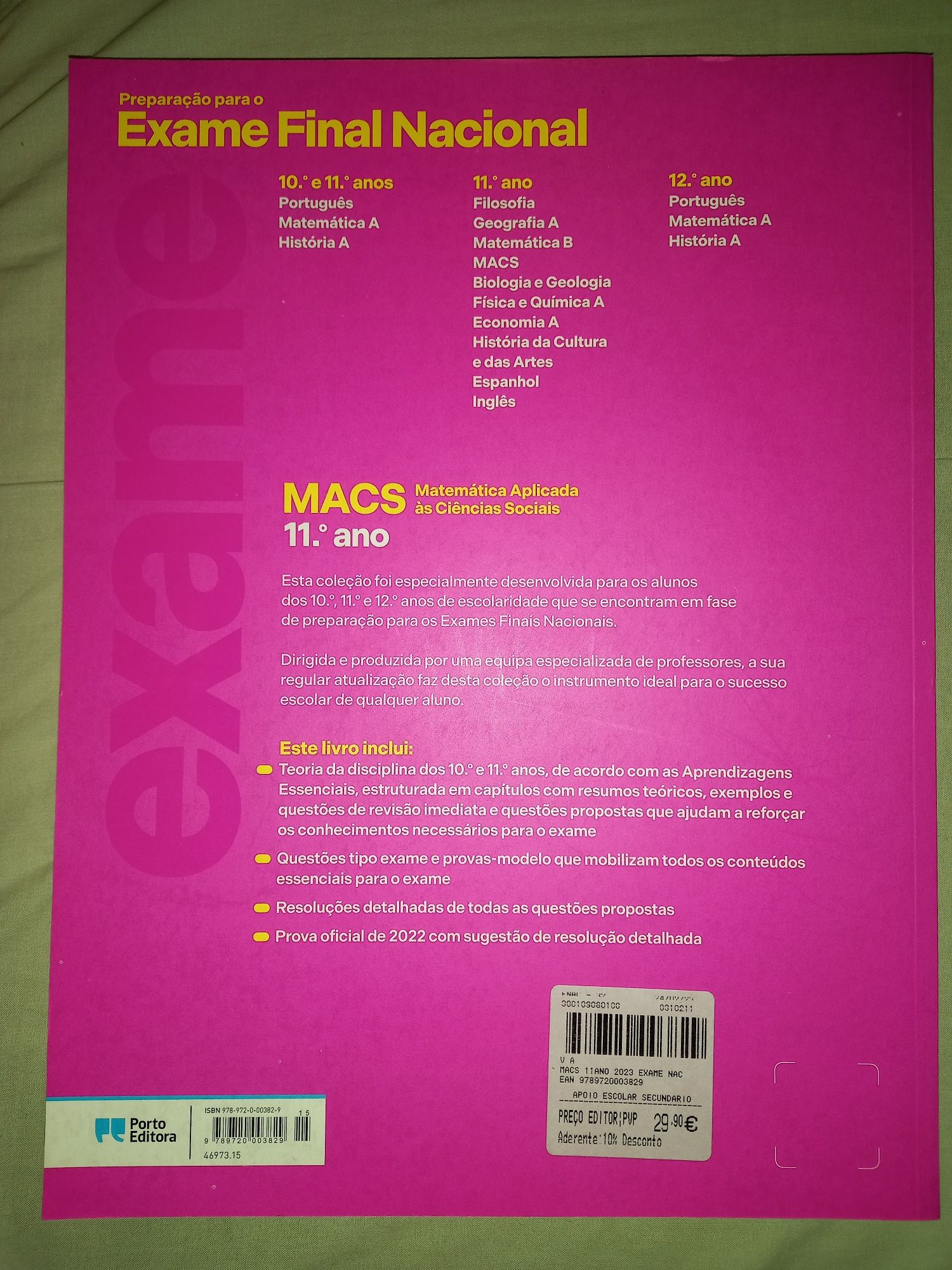 Manual preparação exame de macs