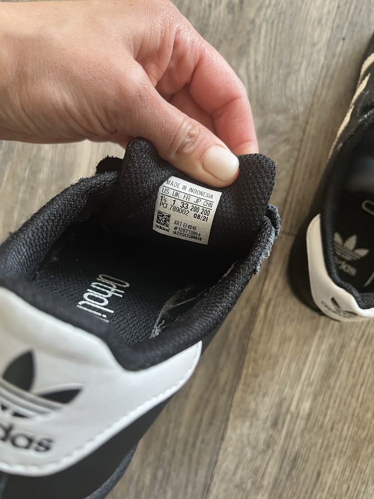 Adidas superstar 33 розмір оригінал
