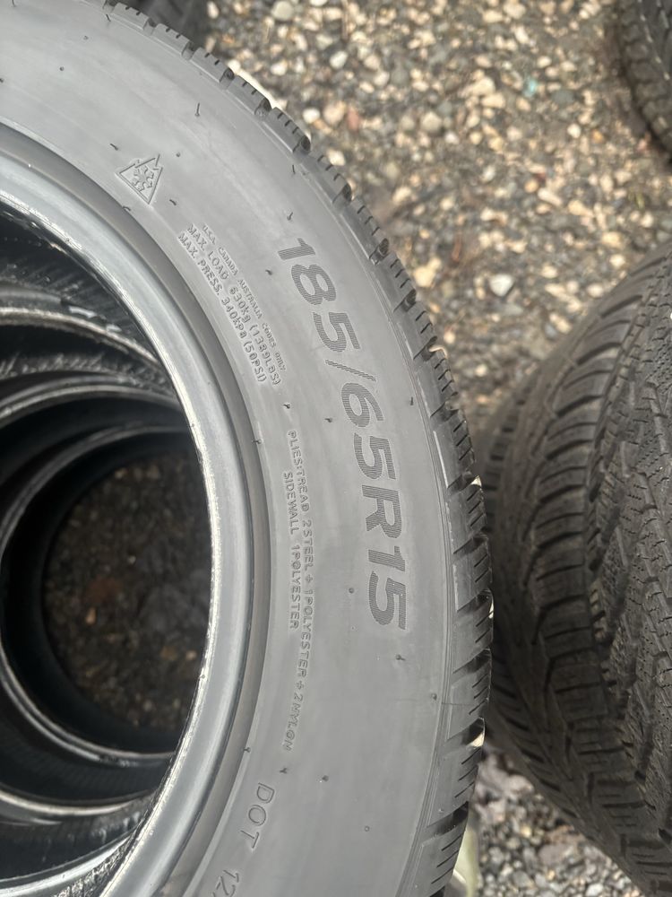 Komplet opon zimowych 185/65 R15 Hankook