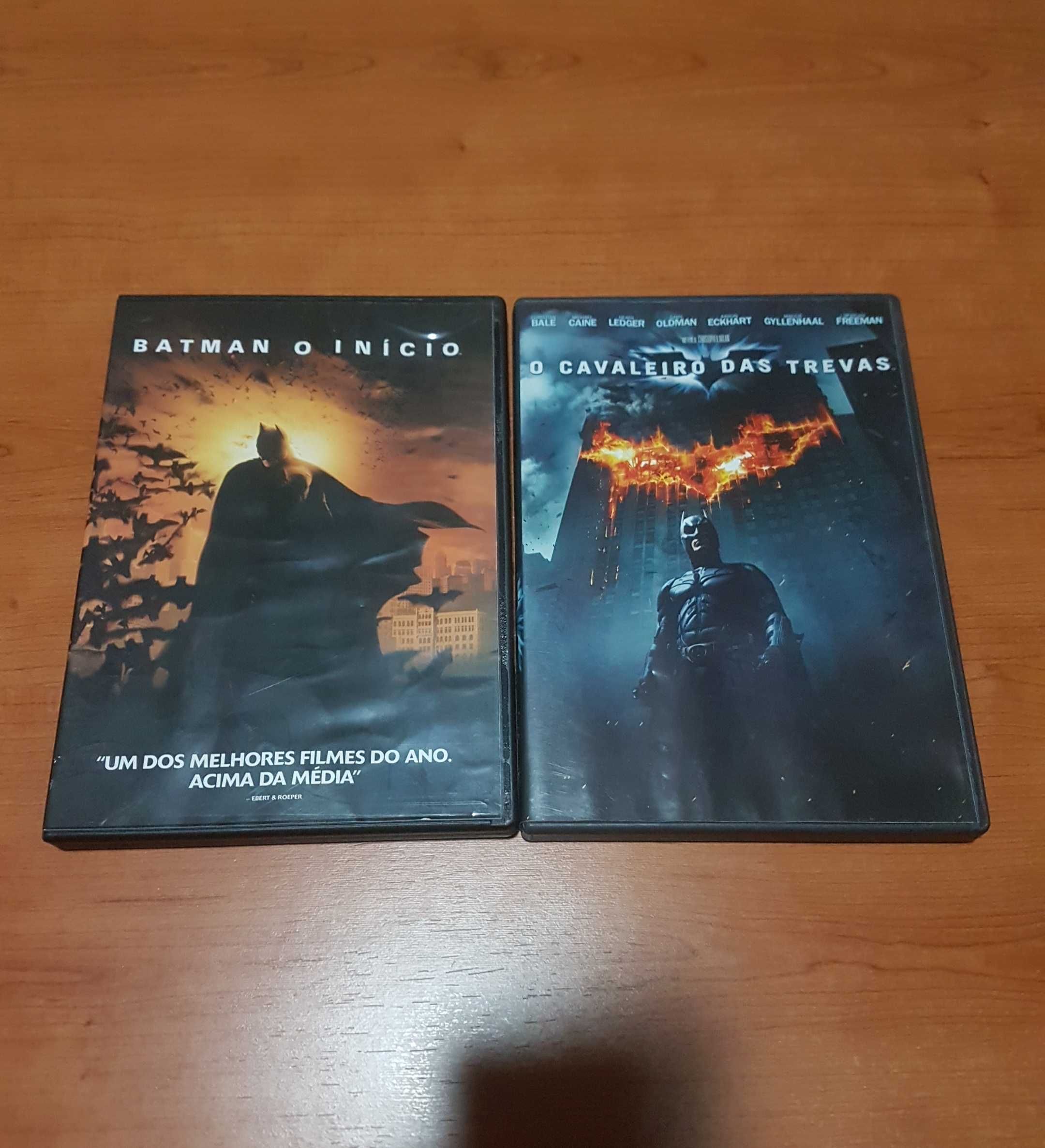 BATMAN O Início / O CAVALEIRO DAS TREVAS (Christian Bale/Katie Holmes)