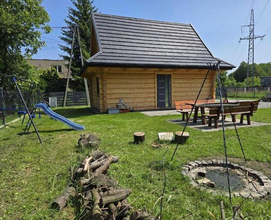 Domek z balią/jacuzzi Wilkowiana Beskid do wynajęcia noclegi