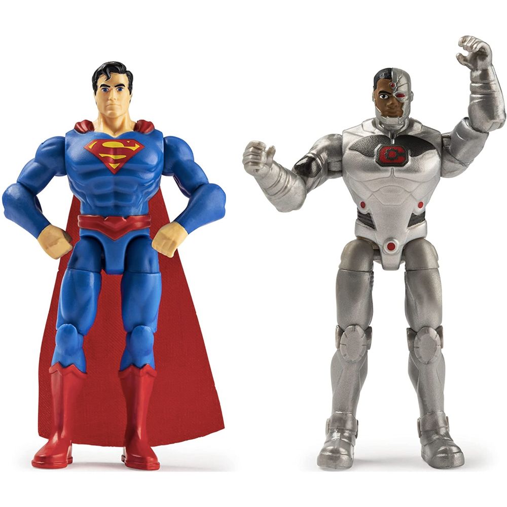 Супермен и Киборг Герои DC Comics, два героя и 6 сюрпризов