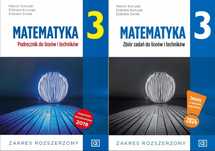 Matematyka 3 Pazdro ZESTAW podręcznik + zbiór zadań zakres rozszerzony