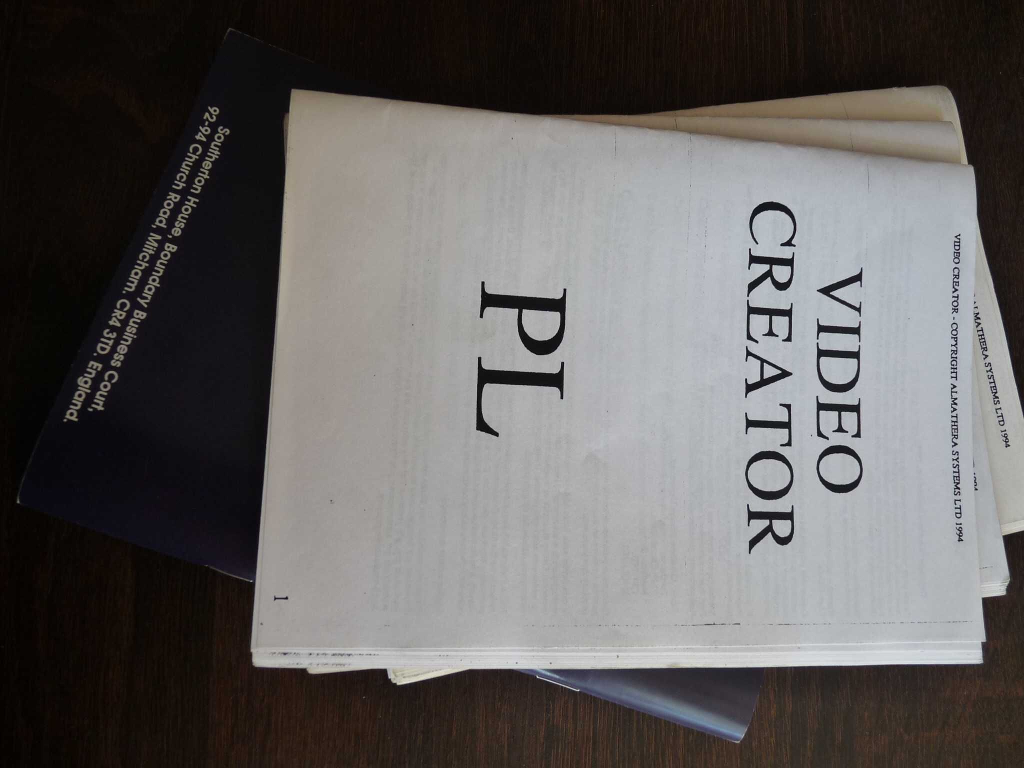 Amiga CD32 / Video Creator