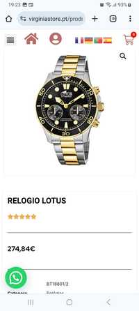 Relogio.   Lotus