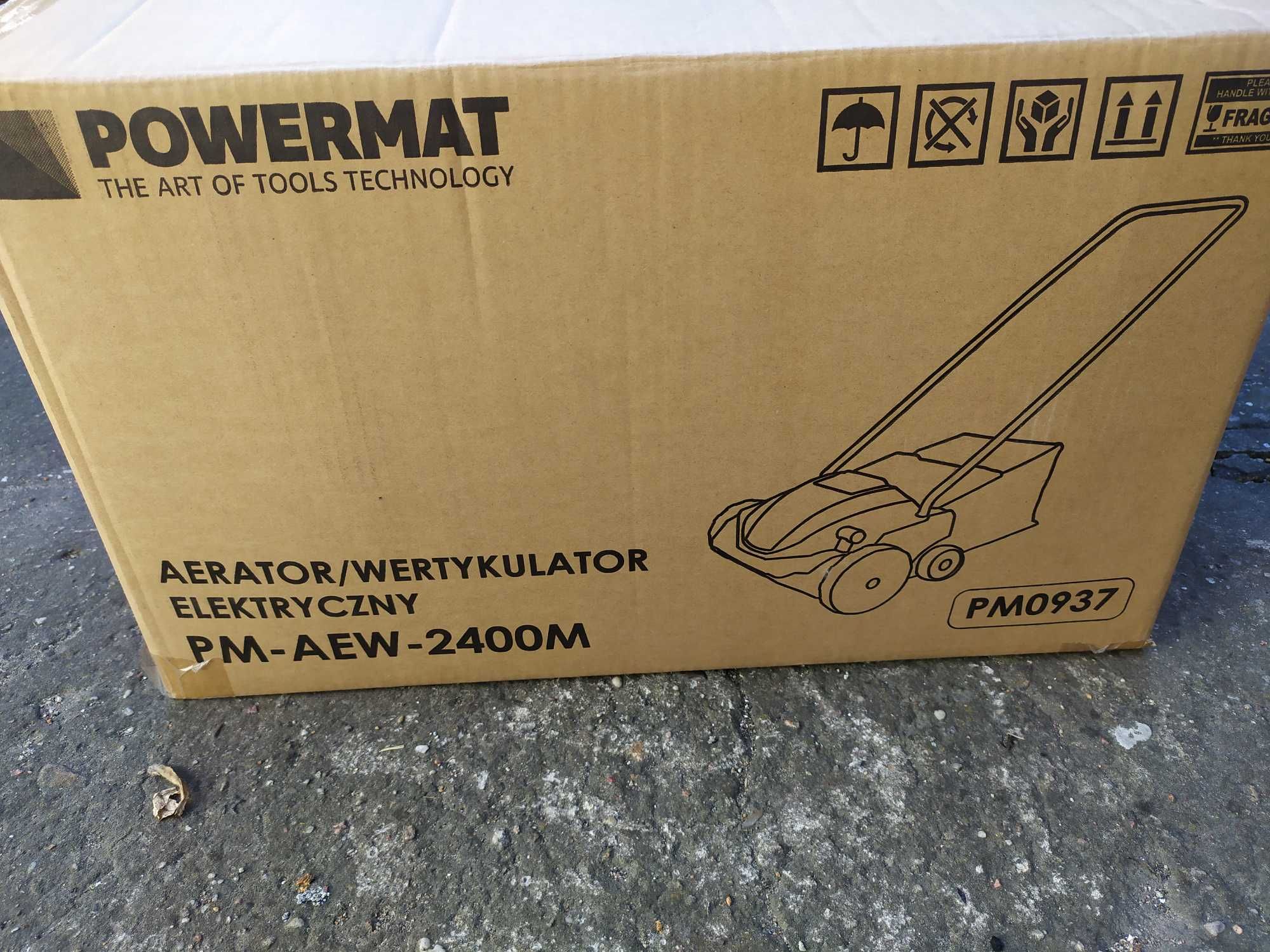 Aerator, wertykulator elektryczny