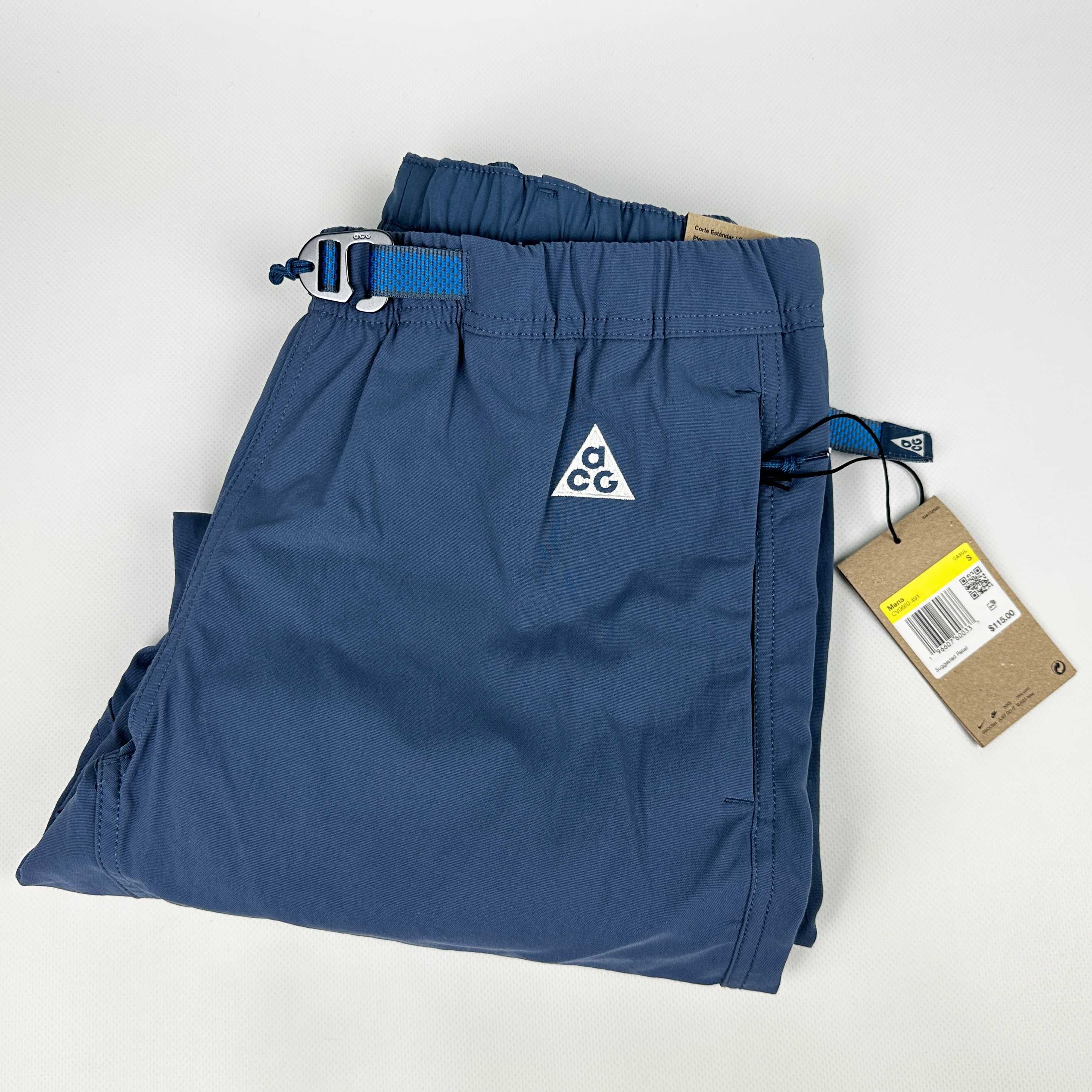 Штани Nike ACG Trail DRW Pants Оригінал Diffused Blue/Summit White