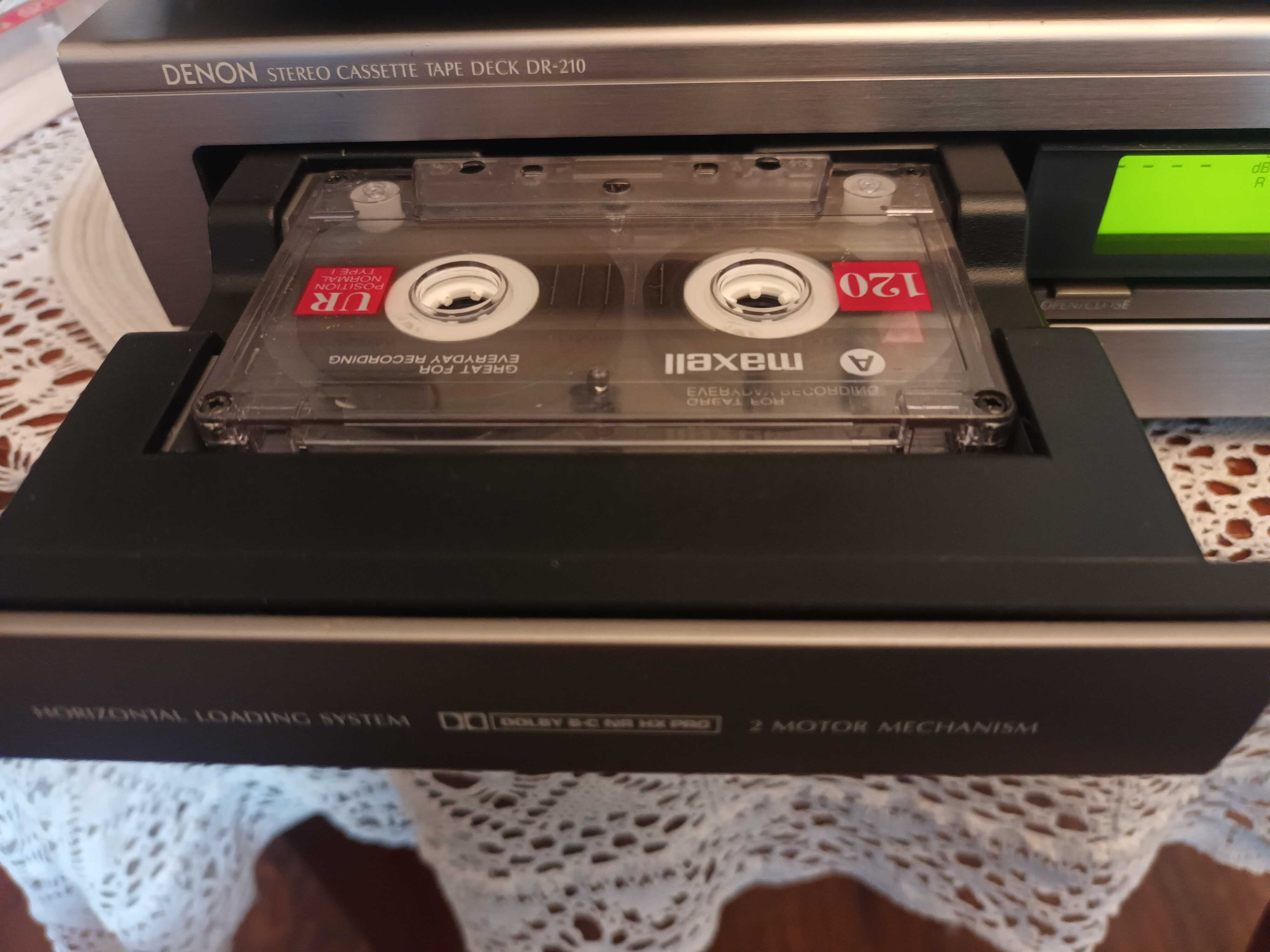 Denon DRA - 35 + Denon DR 210  Zestaw sprawny