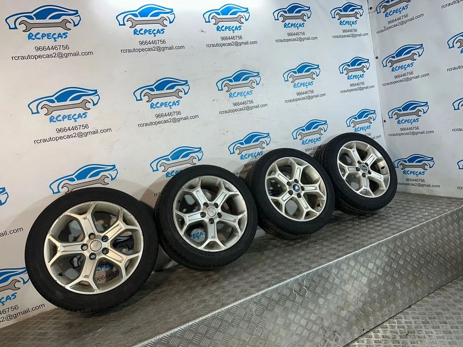 .Conjunto Jantes 17 Originais Ford 5x108 7.5J ET55 7S7J-1007-AA