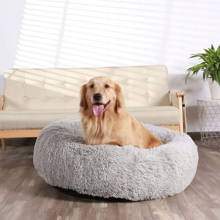 Legowisko Dla Psa Kota Włochate Miękkie Posłanie Wodoodporne Poduszka