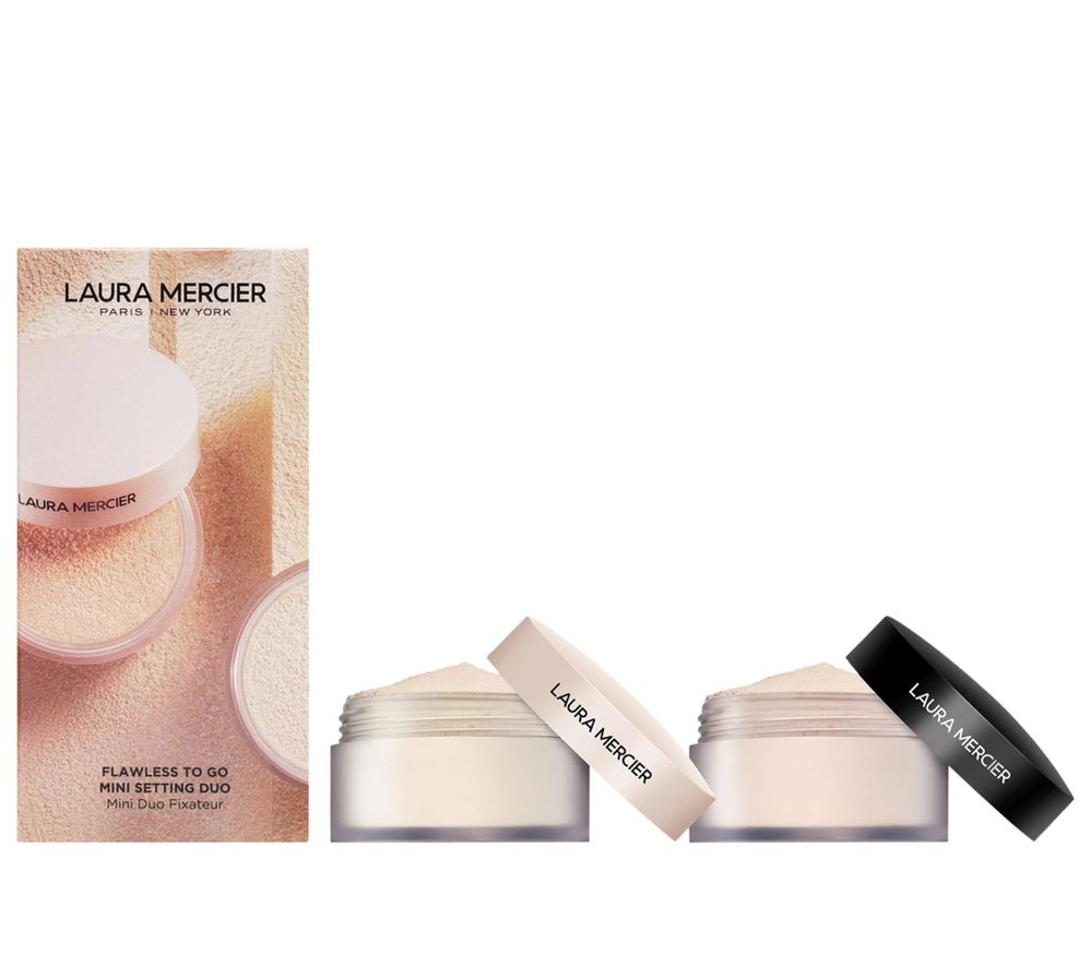 Laura Mercier Flawless To Go Mini Setting Powder Duo