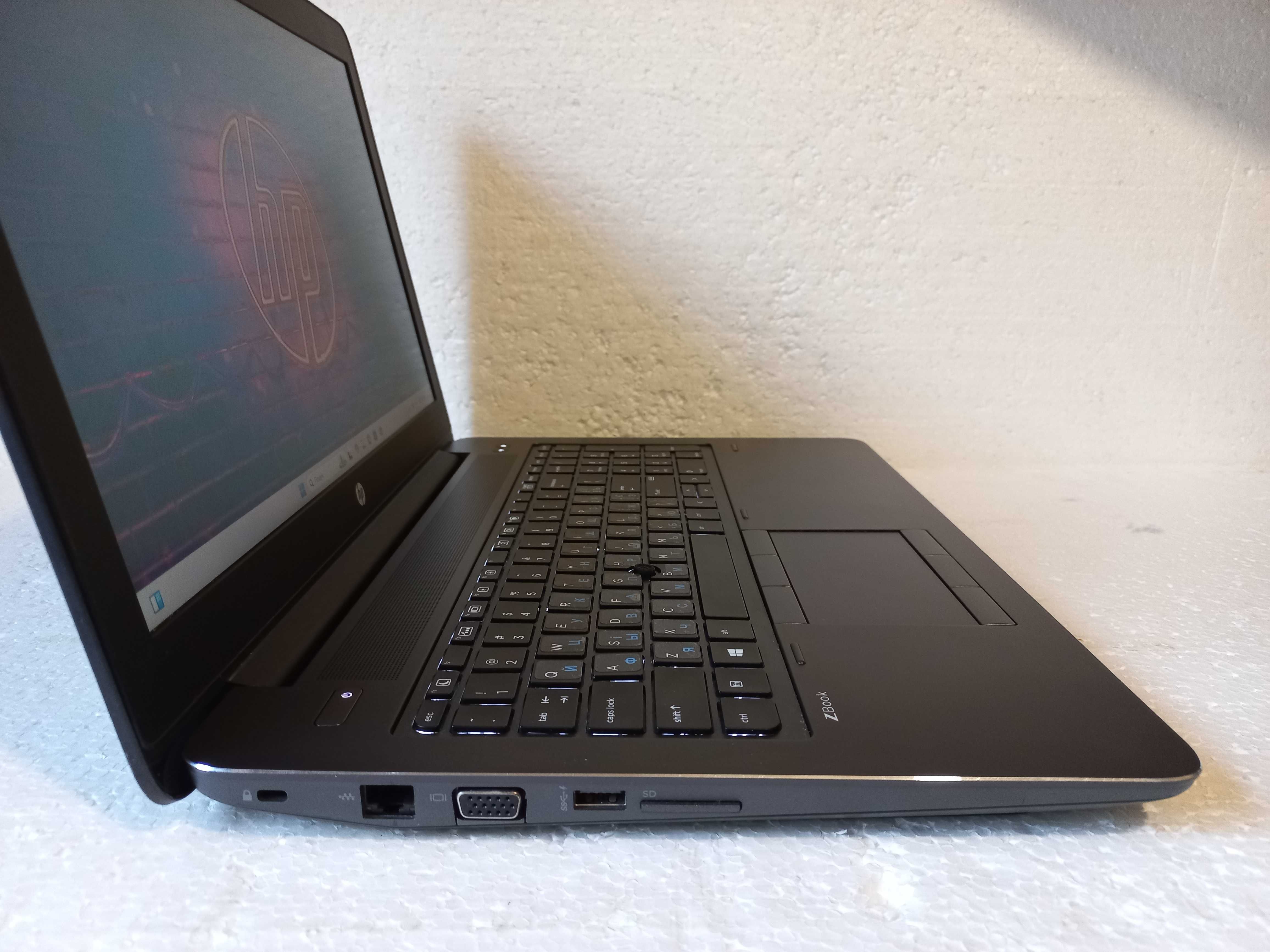 Игровой ЗВЕРЬ!! HP ZBook 15 + (Core i7 7700HQ) + 32 RAM + Видео (4 ГБ)