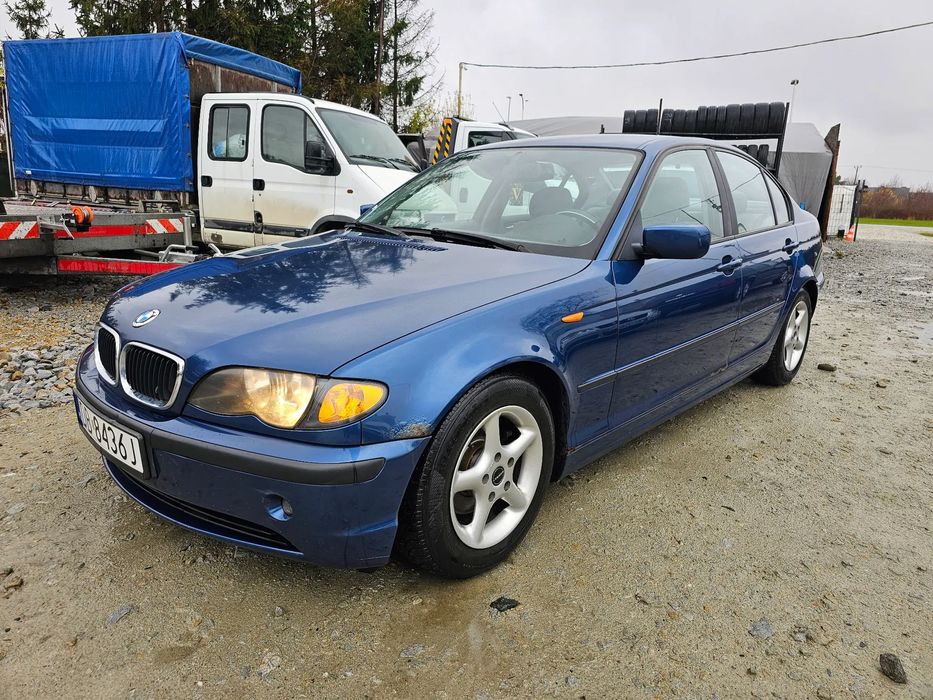 BMW Seria 3 2002r! 2.0Benzyna! 143KM! Elektryka! Klimatyzacja! Wspomaganie! Zamian