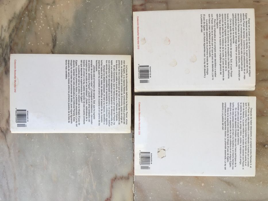Livros Christian Jacq em Espanhol