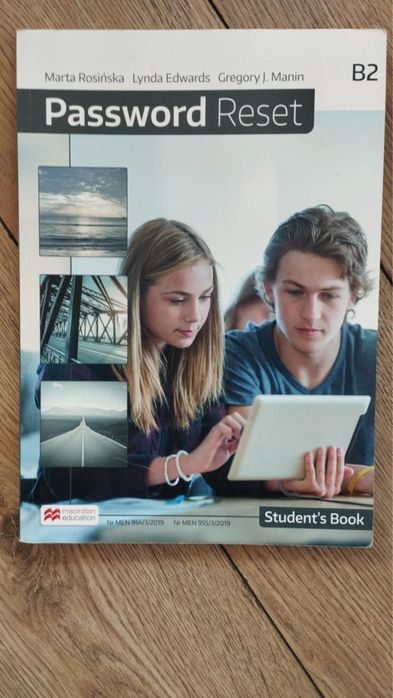 Podrecznik Pasword Reset do języka angielskiego poziom B2
