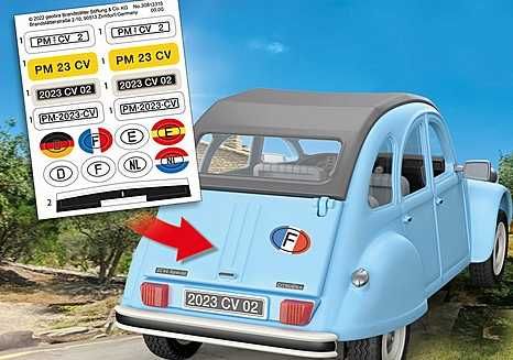 Citroën 2CV Playmobil NOVO