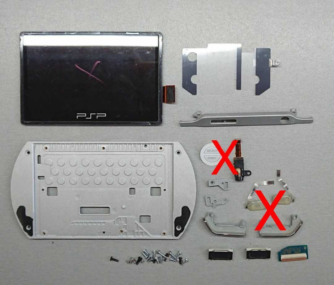 Sony PSP Go Разборка по запчастям! PSP-N1000 PSP-N1001. Шлейф крышка