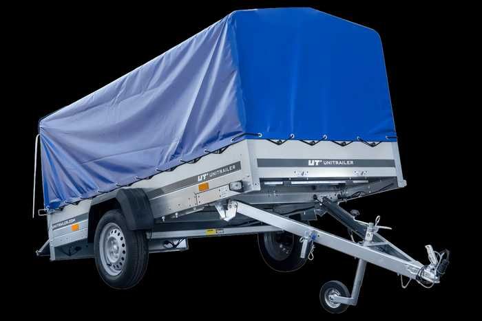 Przyczepka 264x125 UNITRAILER GARDEN 264 KIPP ze stelażem i pokrowcem