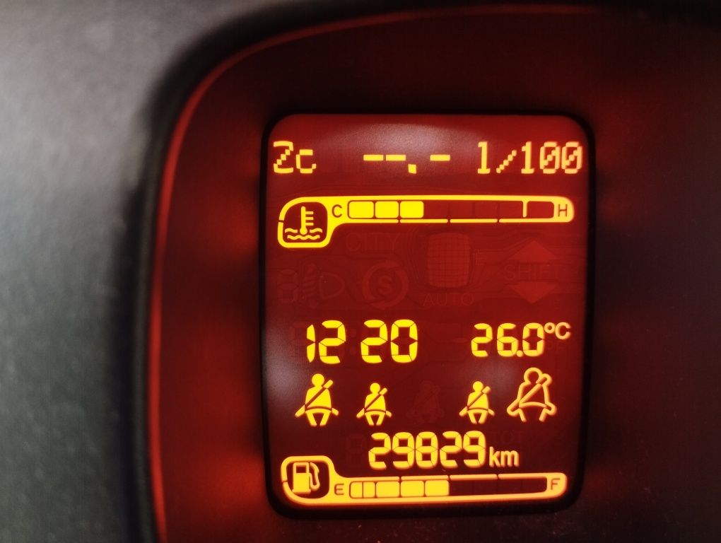 Fiat Panda 1,2, Rejestracja 2020, tylko 29 tys.km, Polski salon, czujn