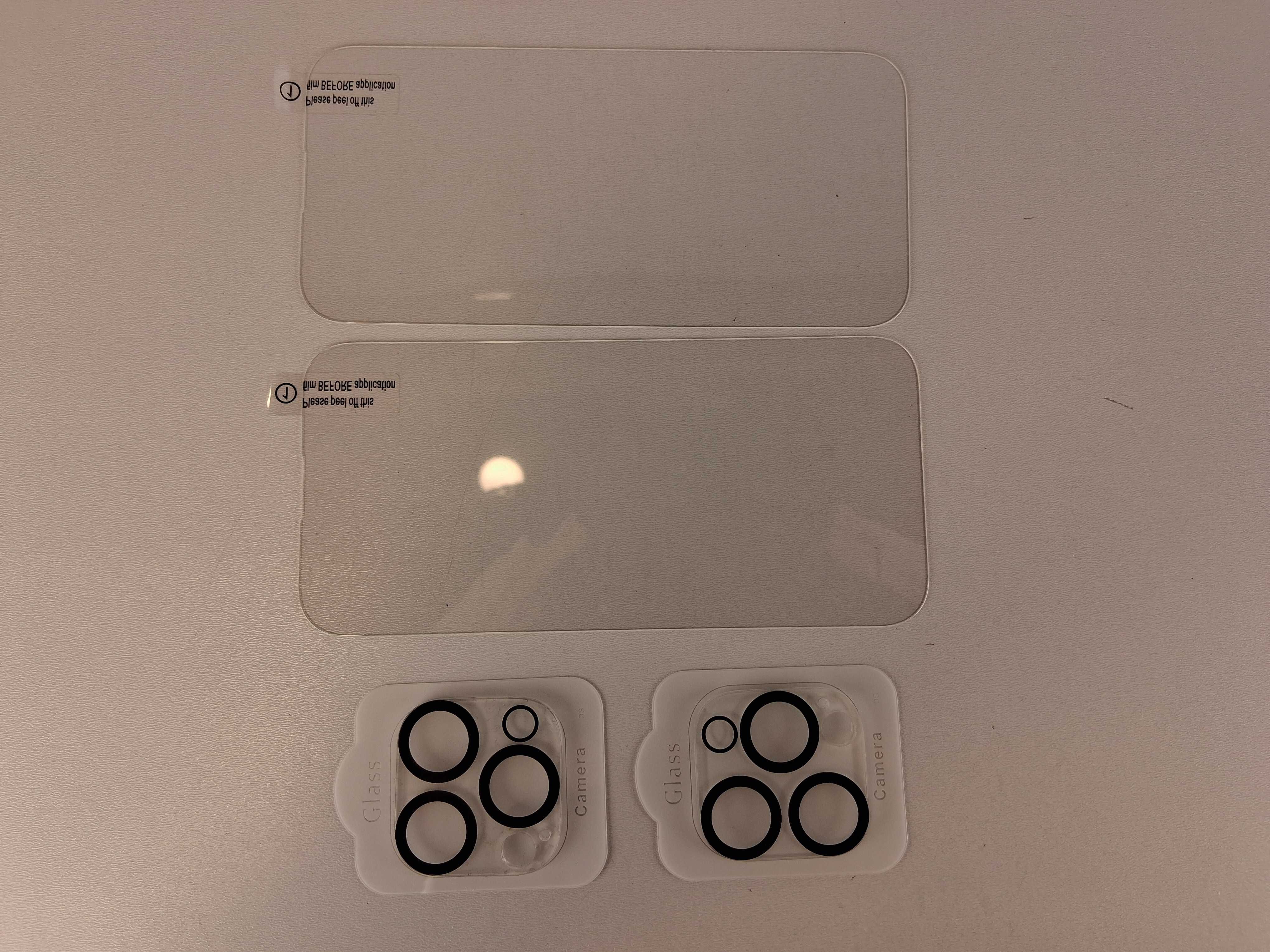Y127 Zestaw Ochronny Tocol do iPhone 14 Pro Szkło Hartowane Etui Nowy