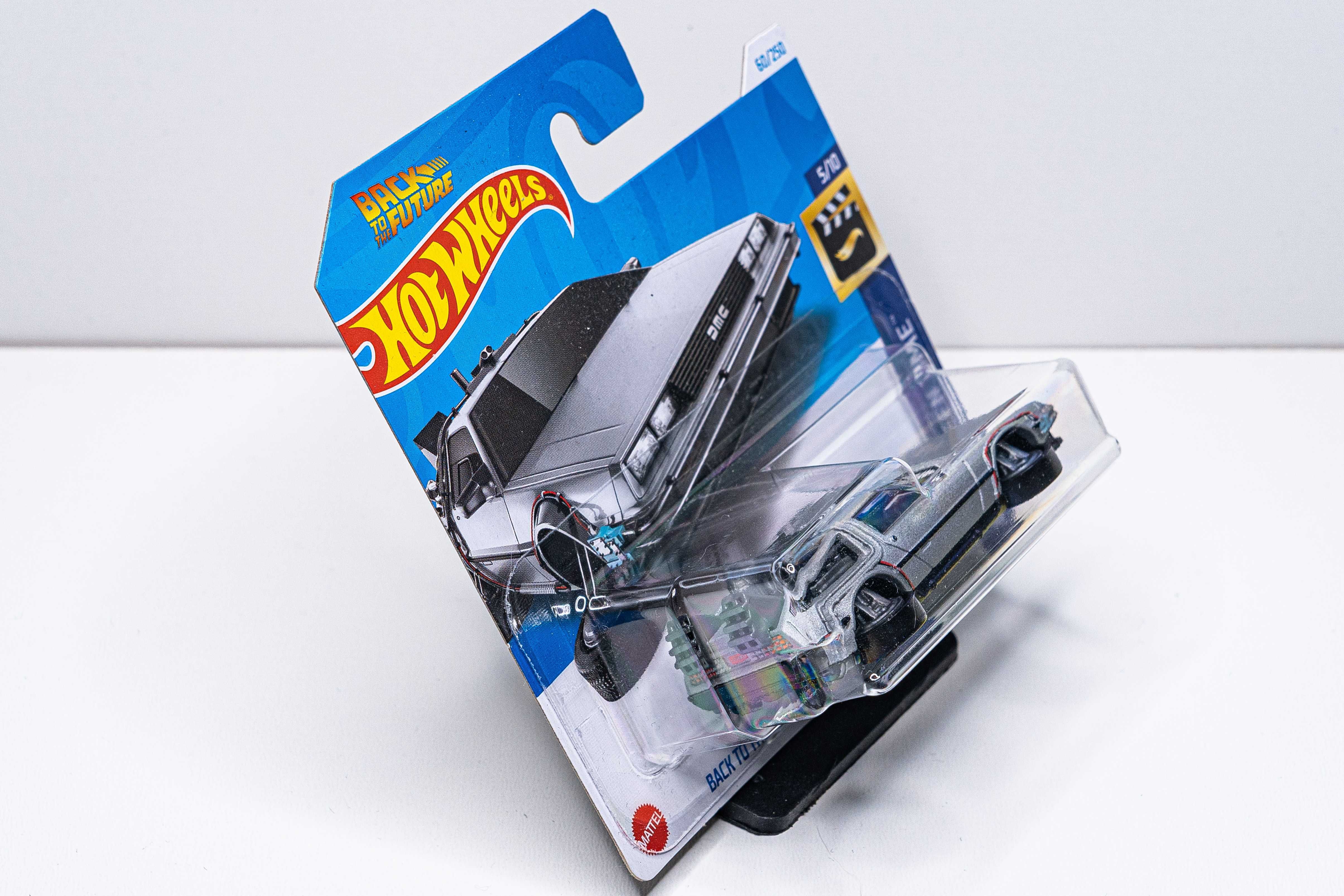 HOT WHEELS DeLorean BTTF Time Machine 60/250 HW Screen Time 5/10 NOWY