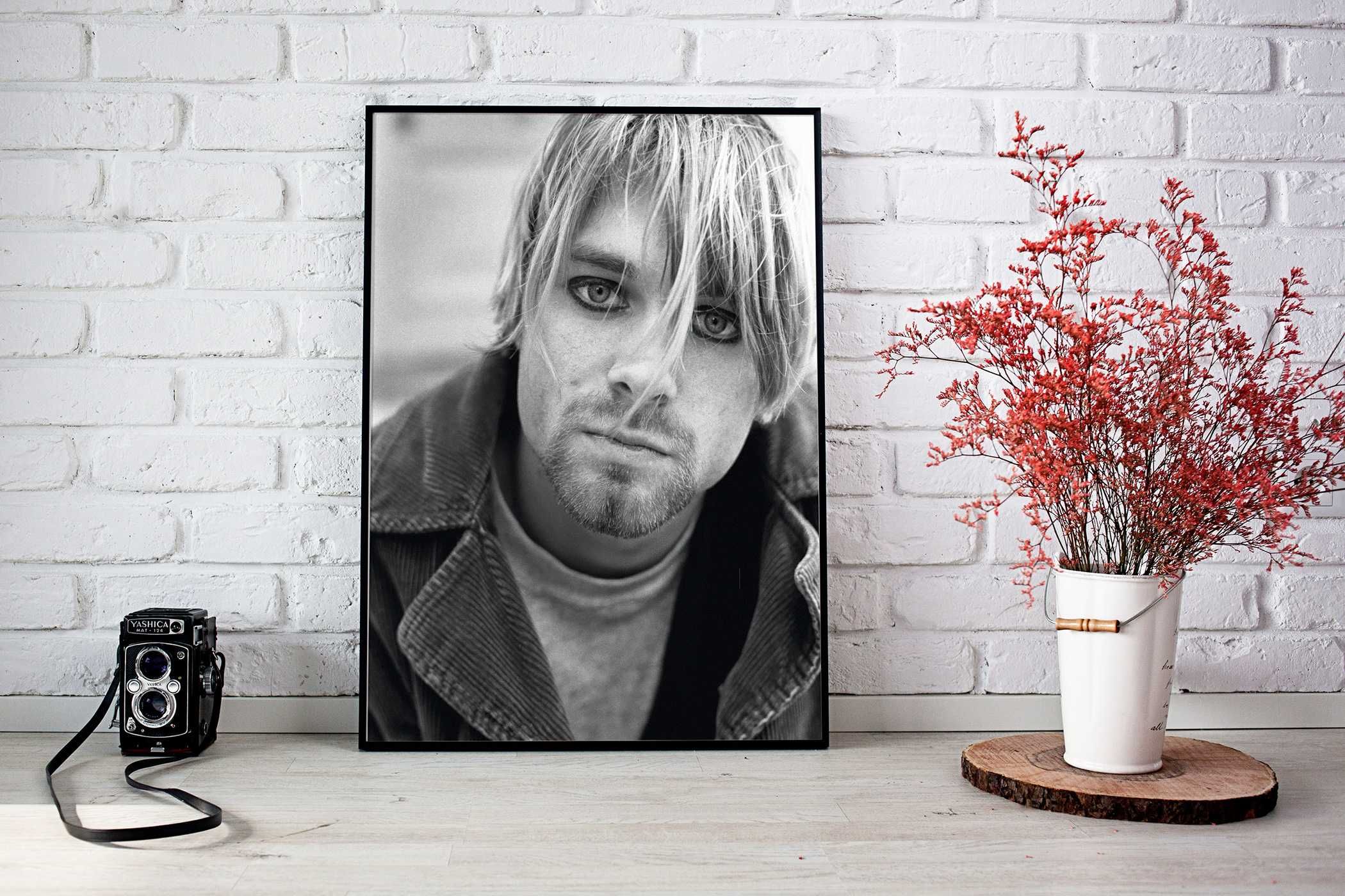 Plakat A3 Kurt Cobain