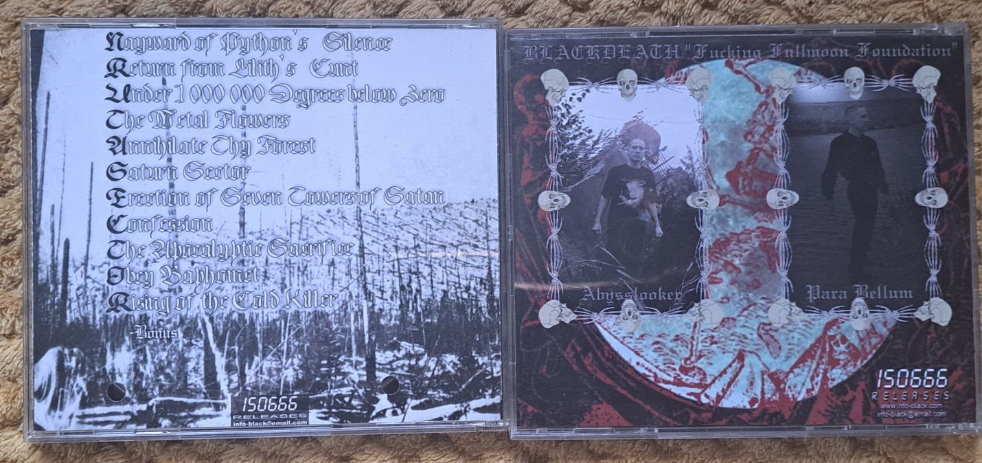 2 x CD BLACKDEATH - Black Metal