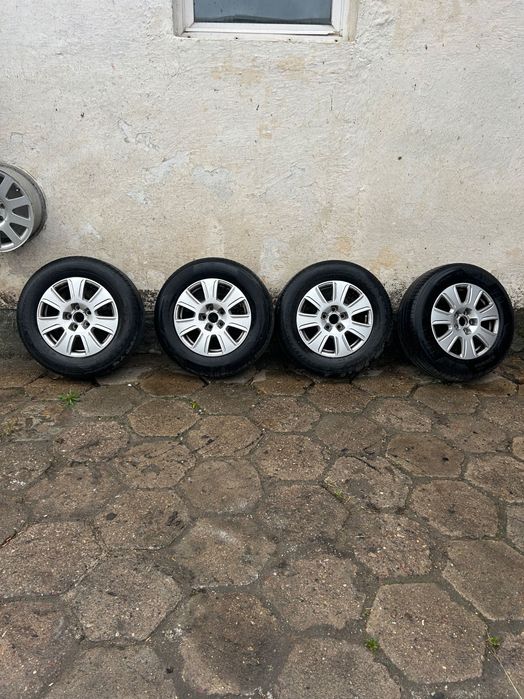 Koła letnie na oryginalnych felgach alu AUDI
