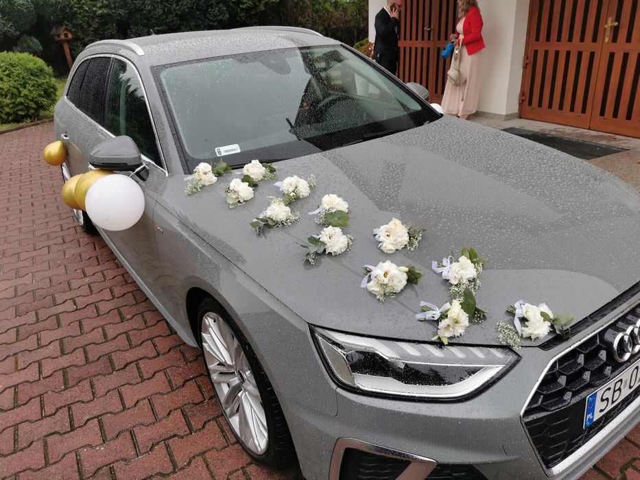 Samochód / auto do ślubu Audi A4