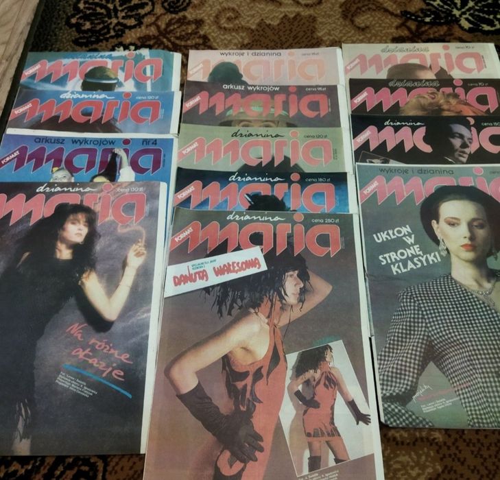 Stare wykroje lata 80