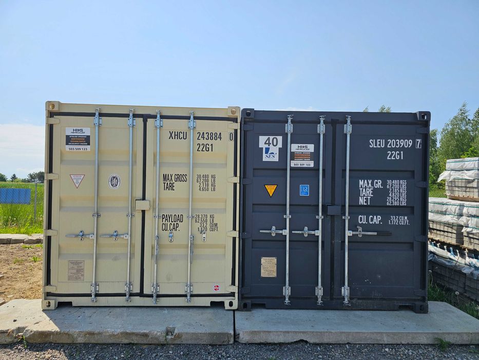 Kontener morski, magazynowy, 20DC/6m, r. 2025 + transport hds w cenie