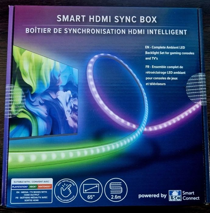 Oświetlenie led smart hdmi sync box (AMBIILIGHT)