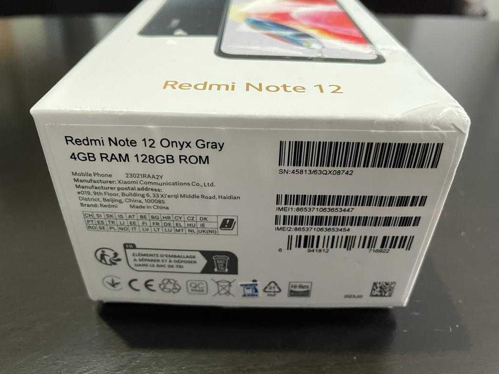 Telemóvel Redmi Note 12