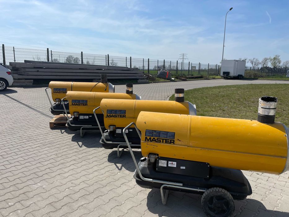 Nagrzewnica olejowa MASTER BV 290 E - 85 kW, z odprowadzaniem spalin